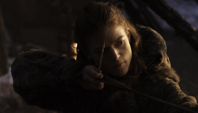 Rose Leslie as Ygritte in Game of Thrones