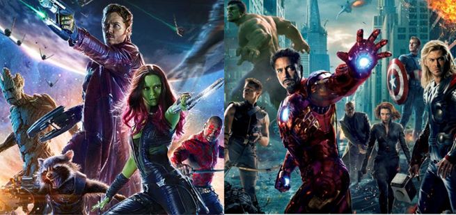 Guardians Of The Galaxy Meet The Avengers