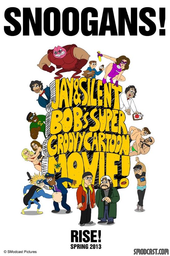 Jay and Silent Bob's Super Groovy Cartoon Movie Poster