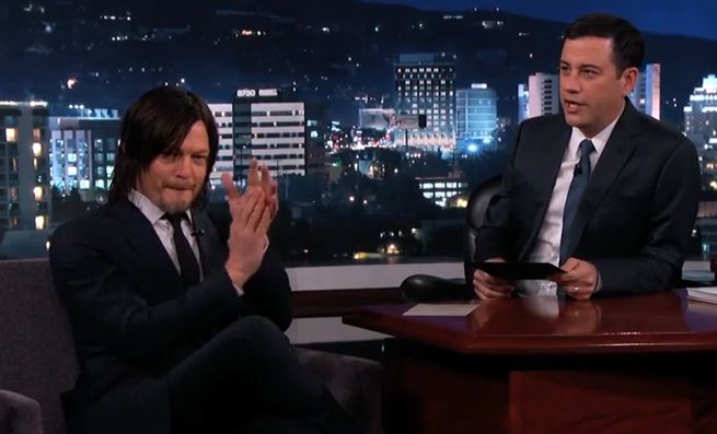 Jimmy Kimmel reviews Walking Dead