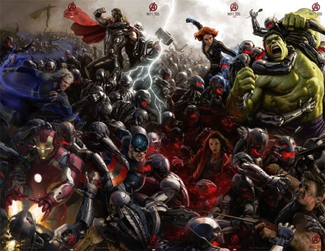 Avengers: Age of Ultron footage