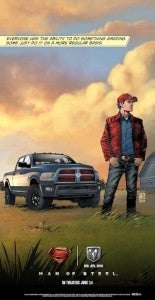 Man of Steel Ram Trucks ad