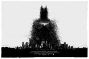 The Dark Knight Rises Comic-Con Poster