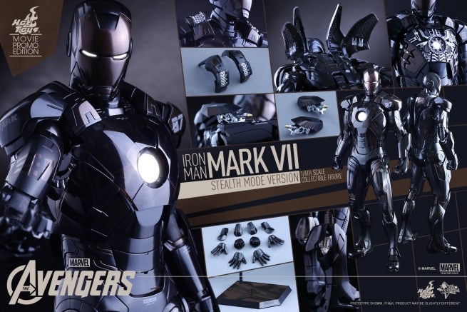 Hot Toys - Avengers - Mark VII (Stealth Mode Version) Collectible Figure_PR18