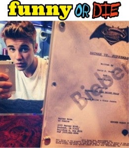 Justin Bieber Batman Funny Or Die