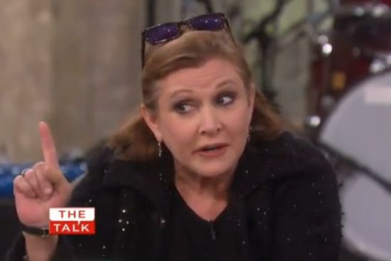 Carrie Fisher the Talk