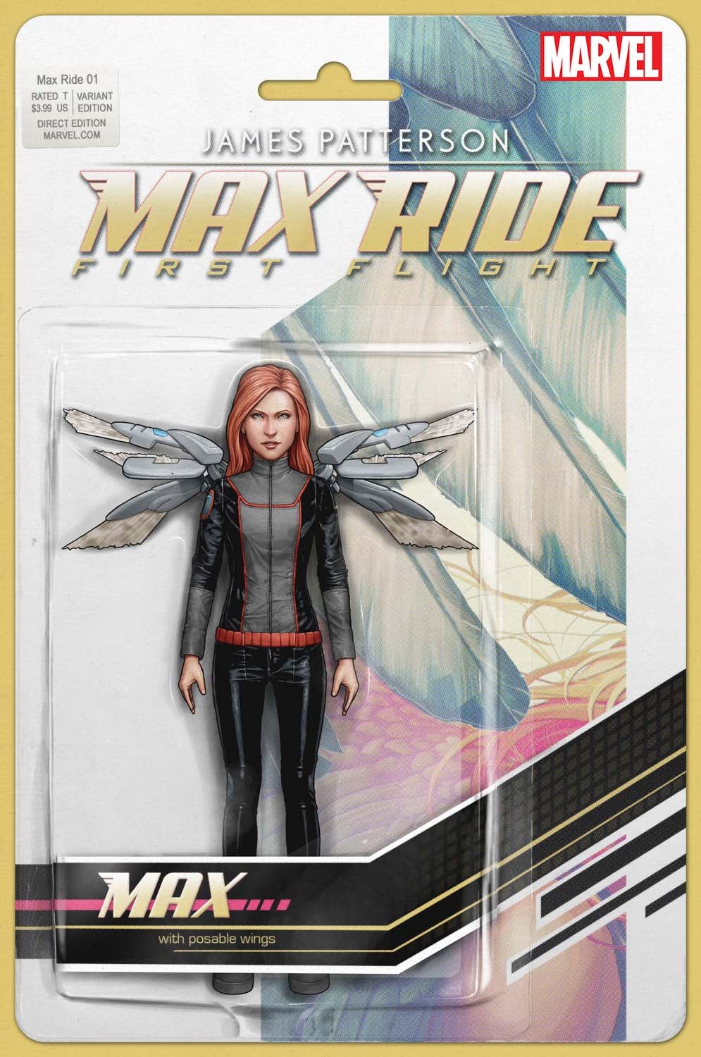 James Pattersons Max Ride First Flight 1 Action Figure Variant Cover