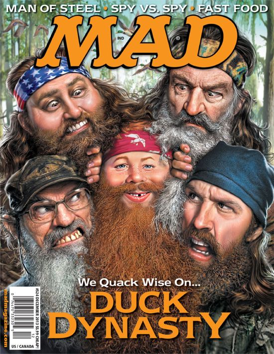 Duck Dynasty on Mad Magazine