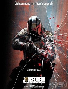 Dredd 3D Comic Book Sequel