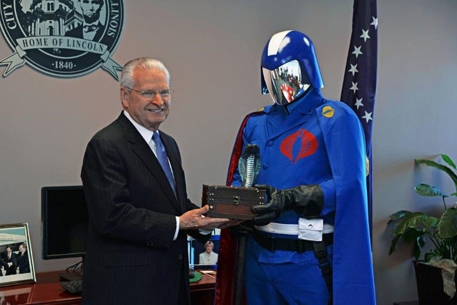 Cobra Commander in Springfield