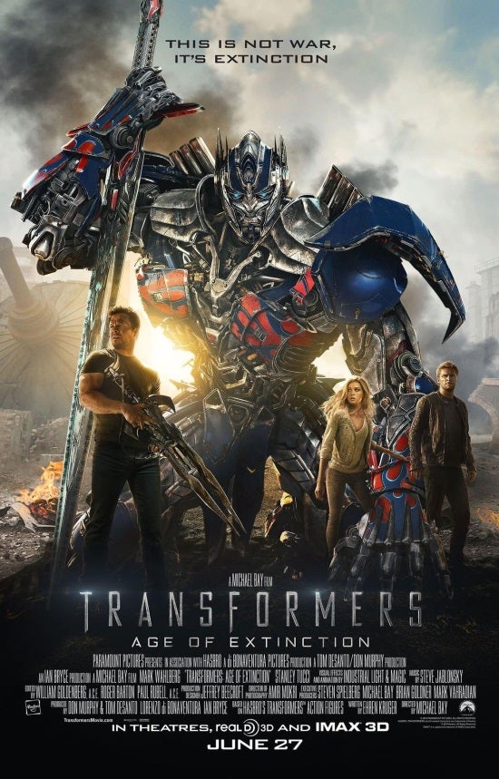 Transformers: Age of Extinction.