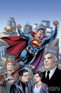 Superman Unchained #1 variant cover by Jerry Ordway