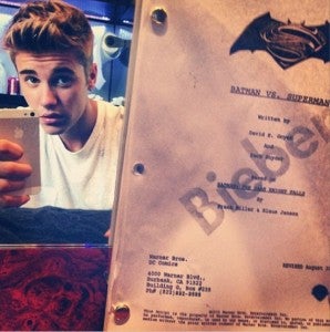 Jutin Bieber as Robin