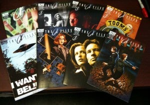 X-Files variant covers