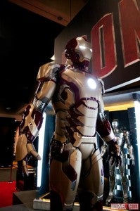 Iron Man 3 new armor gold