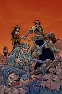 Jonah Hex and Booster Gold in ALL-STAR WESTERN #20