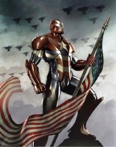 Iron Patriot in Iron Man 3