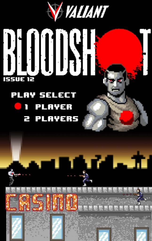 Bloodshot #12 8-Bit Variant