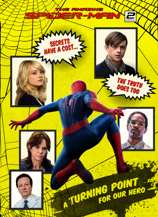 Amazing Spider-Man 2 Comic Book Poster