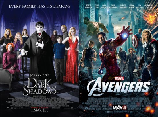 Dark Shadows and Avengers