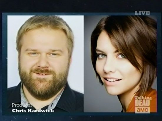 Talking Dead Guest Robert Kirkman & Lauren Cohan