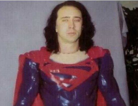 Nicolas Cage Superman Lives