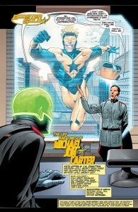 Booster Gold #40 Preview pages