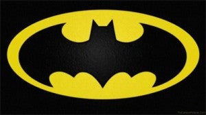 Batman yellow oval