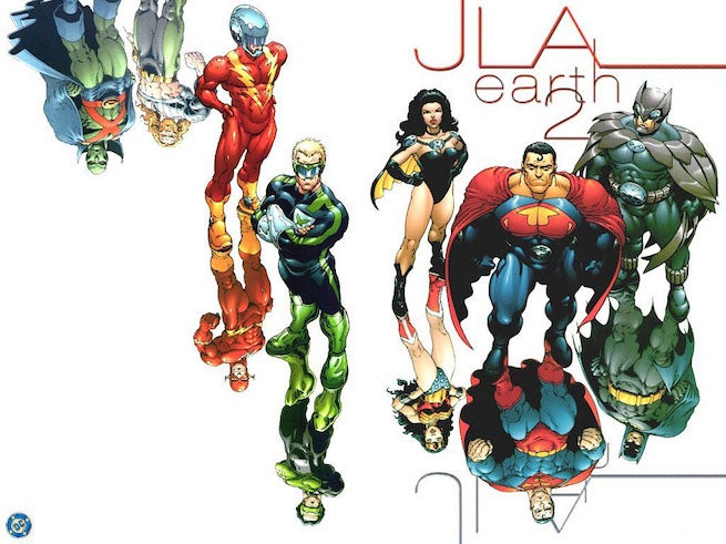 JLA Earth 2 cover