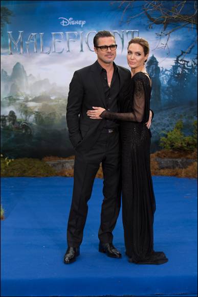 World of Maleficent - Brad Pitt and Angelina Jolie